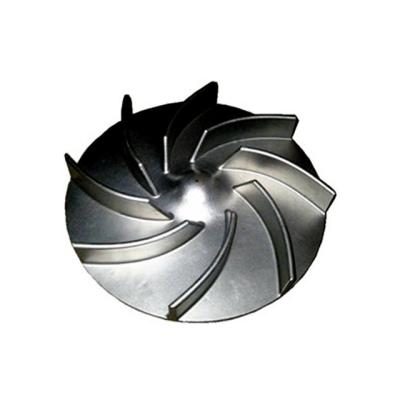 China Construction Machinery Parts Precision Casting Agricultural Machinery Impeller Turbo Impeller for sale