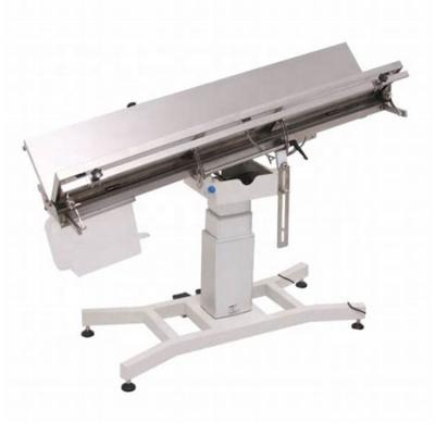 China Electric Hydraulic Treatment Table Stainless Steel Instrument Pet Veterinarian Diagnosis and Examination Surgery Veterinary Table for sale