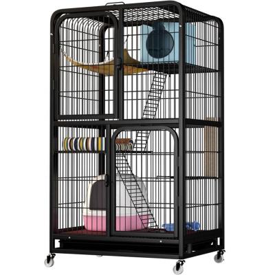 China Luxury Breathable Cat Outdoor Metal Other Pet Display Stainless Steel Wire Cages For Sale for sale