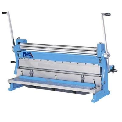 China Building Material Shops Hand Combination Shear Bend Slip Roll 3 In 1 Machine For Metal Sheet for sale