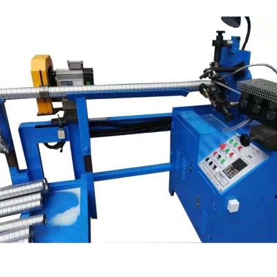 China Automatic Newly Developed Automatic Direct Cutting And Online Factory Post-Tension Pipe Flattening Machine for sale