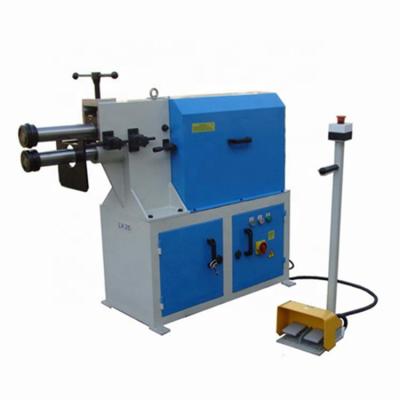 China Building Material Stores Sheet Metal Round Tube Clamping Machine And Electric Rotary Grooving Machine for sale