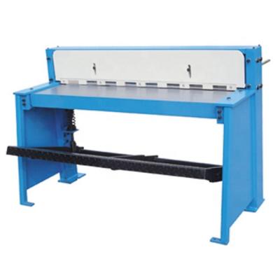 China Machinery Repair Shops Pedal Guillotine Shear Machine In Sheet Metalworks Factory for sale