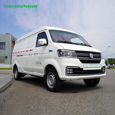 China Cloth Electriccar 80km/h high speed new Hiace EV van Pure 5doors electric 2seats NEDC 300km 4495*1680*1990 for sale