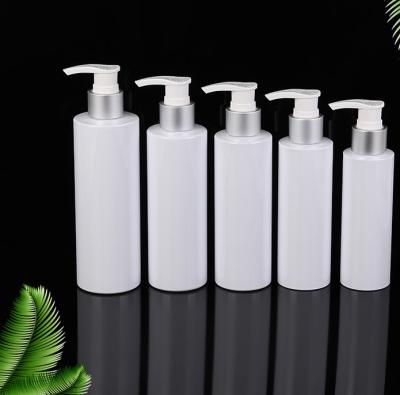 China 120ml 150ml 180ml 200ml 250ml Personal Care PET Plastic Packaging Reusable Pump Bottle For Liquid Soap Cosmetic Shampoo for sale