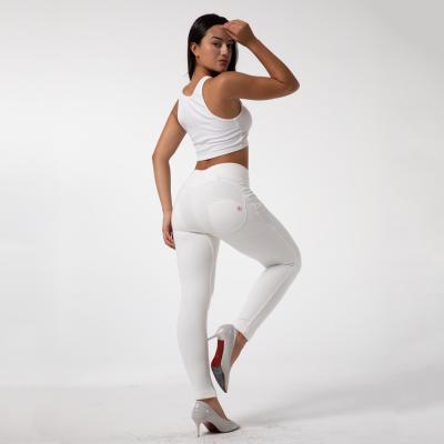 China Shascullfites Workout Gym Legging Waist Fitness Yoga Breathable Enhancing Pants High Butts Booty Legging Plus White Sports Gaiters for sale