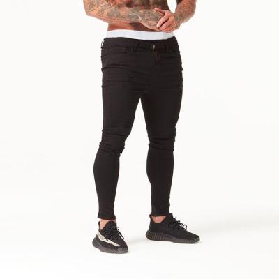 China Breathable Throw On The Gym And Train Custom Made Superb Jeans Mens Skinny Ripped Jeans for sale