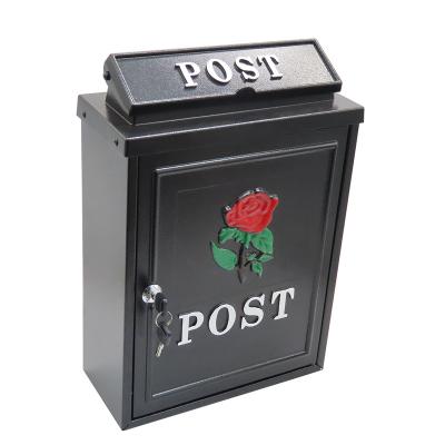 China Wall Mounted Letter Box Wall Mounted Mailbox Cabinet Waterproof Mail Letter Box for sale