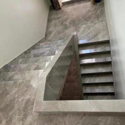 China Modern High Quality Polished Low Price Malaysia Floor Stone Wall Tiles Indoor Gray Marble Slab Factory Direct Sales for sale