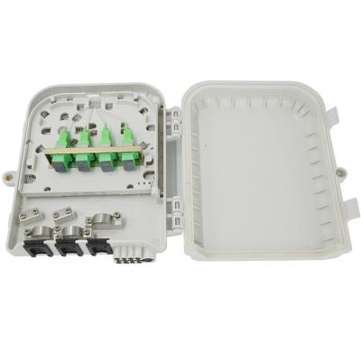 China FTTH System Supply Lock Type Ftth FDB 8 Ports Outdoor Terminal Box for sale