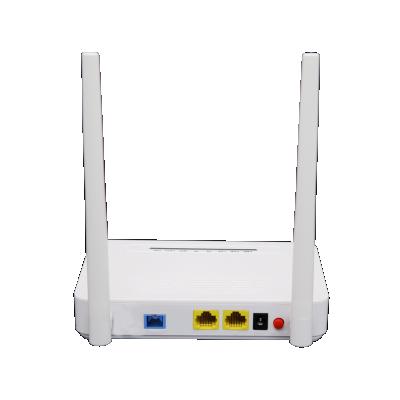 China FTTH Fiber Optic Equipment HT8502W XPON ONT 1GE+1FE+WiFi (2.4G) for sale