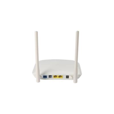 China Latest FTTH Fiber Optic Modem HT8612W 1GE+1FE +TEL+WIFI compatible with big brand OLT HUAWEY/ZTF for sale