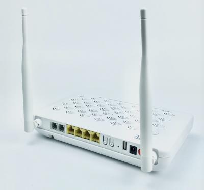 China FTTH ZTE ZXHN Ontario F660 V5.2 4 Fe+Wifi+USB+2pots with English Firmware for sale