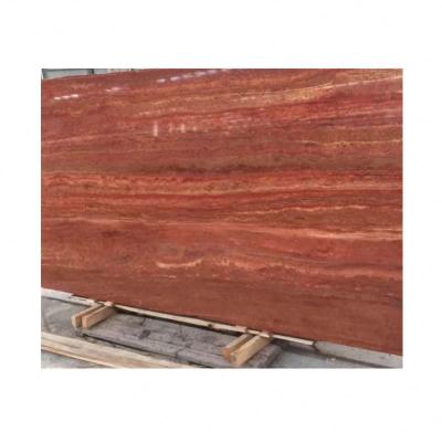 China China Modern Market Travertine Flooring Travertine Marble Red Marble Price for sale