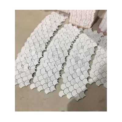 China Helix Shaped Ceramic Bathroom Mosaic Wall Tiles for sale