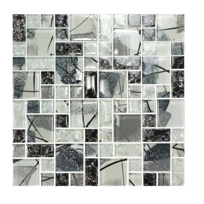 China Kitchen & bathroom wall splash glass mosaic for sale