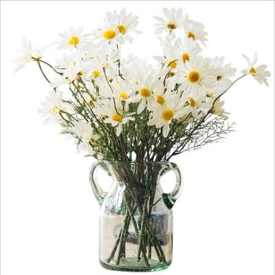 China Low MOQ Hot Selling Eco-friendly Plant Vase Indoor Outdoor Decor At Cheap Plastic Simple Wholesale Artificial Plant for sale