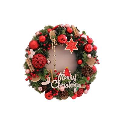 China Luxury Toad Vine Wreath For Indoor 30cm/40cm/60cm Diameter Christmas Decorations Christmas Wreath Decoration Customized Decor Available for sale