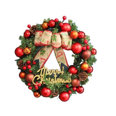 China Luxury Toad Vine Wreath For Indoor 30cm/40cm/60cm Diameter Christmas Decorations Christmas Wreath Decoration Customized Decor Available for sale