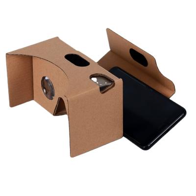 China Recycled materials 2022 3d video glass virtual reality vr carton 2 3D VR Glasses 2.0 Glasses Cardboard Box Virtual Reality VR 3D Glasses for sale