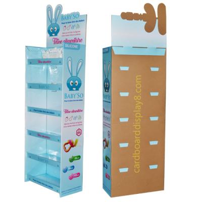 China Show Custom High End Fashion Cosmetics BB Cream Paper Display Rack Custom Display Racks for sale