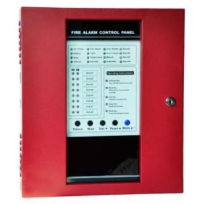 China 8 Zone Class B Conventional Fire Alarm Control Panel with Three Contact Relay Output for sale