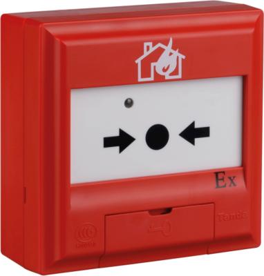 China Resettable Explosion Proof Equipment Manual Call Point MCP 24V DC Fire Alarm Devices for sale