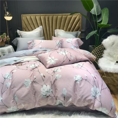 China 60 Nondisposable Unique 100% Yarn Cotton Blanket Bed Bedding Sheets Set For Bedroom for sale