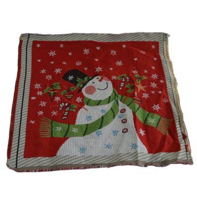 China Breathable 95% Polyester 5% Cotton Fabric Christmas Design Fabric 50*50cm Cushion Cover Fabric for sale