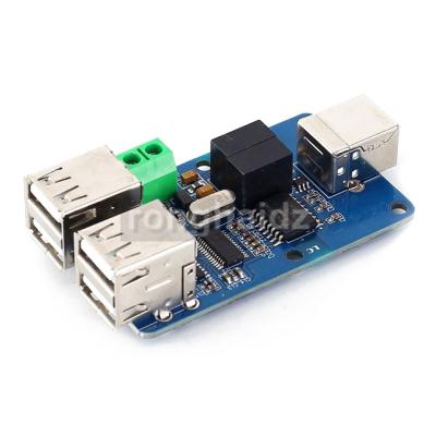 China 4 Channel ADUM3160 B0505S 1500V USB to USB HUB Voltage Isolator Module Protection Board Mating Support 12Mbps 1.5Mbps ADUM3160 ADUM3160 for sale