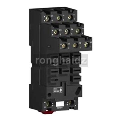 China 12A 250V RUZ Separate Contact Connector RUZSF3M RUZSF3M Relay Socket for sale