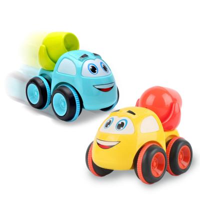 China Friction Toy Wholesale Plastic Toy Engineering Truck Mini Toy Car Friction Children Cars Model Toy Boy for sale