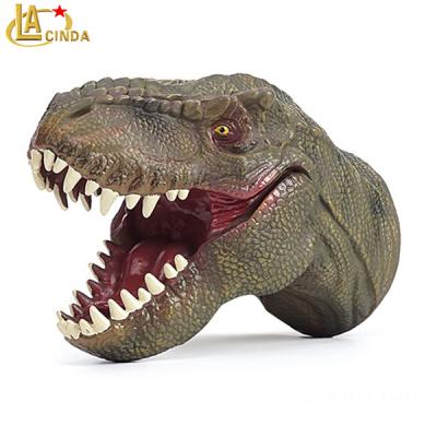 China Kids Rubber Toys Educational Toys Diy Dinosaur Puppet Children Learning Toy for sale