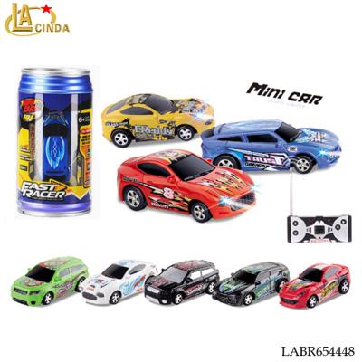 China RC Hobby Best Selling Products Mini Toys Cars 1:63 4CH Electric Drift Coke can mini rc car drift for sale