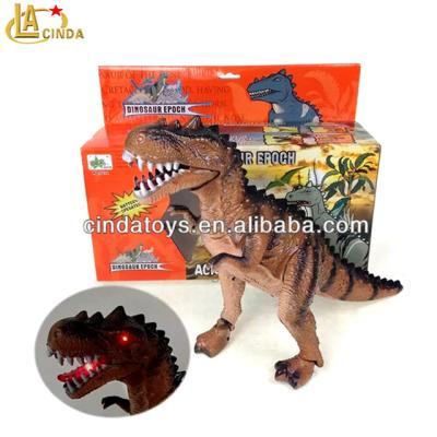 China Healthy Electric Walking Light Animal Toys With Light,Simulation Tyrannosaurus Model,Toys Dinosaur Plastic Wholesale for sale