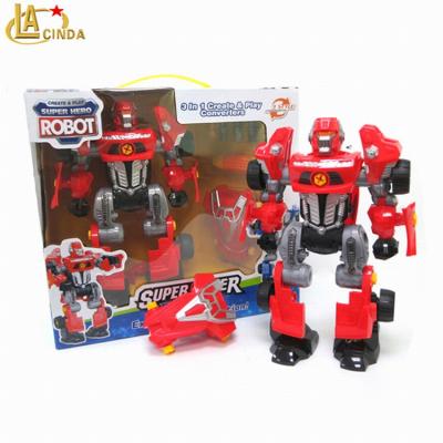 China DIY TOY New Design Car Toy Deformation Diy Robot,Boy Plastic Gift Educational Deformation Toys for sale