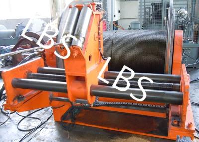 China Safe and Reliable Hydraulic Boat Winch with LBS Grooving Drum and Spooling Device for sale