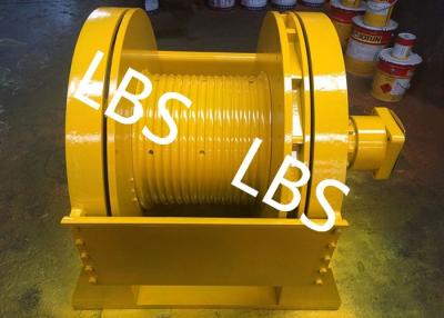 China Single Drum Marine Hydraulic Winch , Windlass Mooring Winch BV ISO Standard for sale