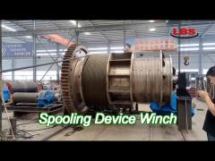 Electric Motor Powerful Spooling Device Winch To Lift Heavy Objects