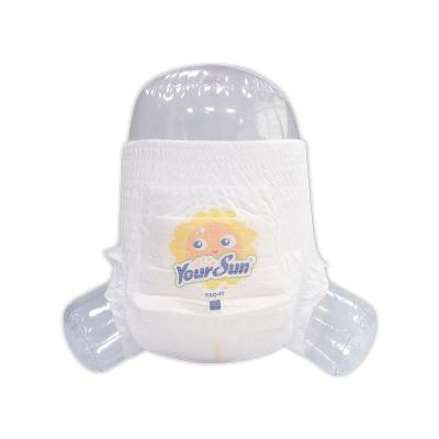 China YourSun Pant Style Baby Printed Disposable Ultra Absorbent Diaper for sale