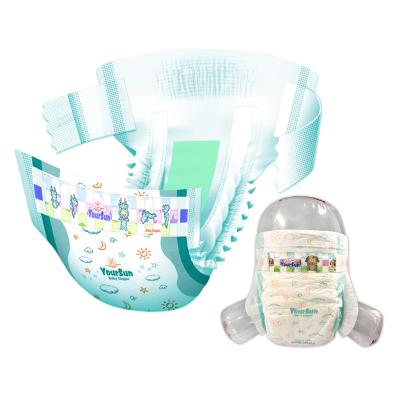 China YourSun Baby Printed Wholesale Disposable Diaper With Certificate for sale