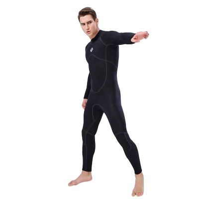 China New One Piece Hot Sunscreen Wetsuit Suit 3mm Nylon Laminated SCR Wetsuit Antibacterial MOQ 2 Face Men Surfing Neoprene/Nylon 2 Wetsuit for sale