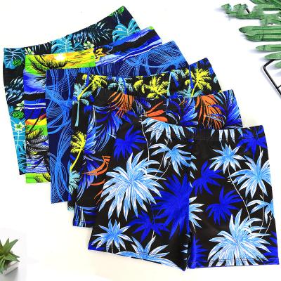 China Custom Print Antibacterial Mens Swimwear Swim Trunks Sublimated Beach Shorts Panel Shorts 4 Way Stretch Recycled For Men Fishing Shorts for sale