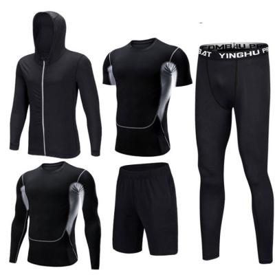 China Breathable Long Sleeve Training Suits 100% Polyester / Spandex Martial Arts Shirts And Skinny Top Base Layers China Factory Customize for sale