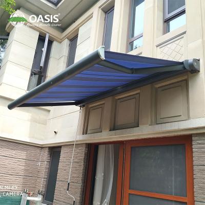 China 2.5mx2m Toldo retrátil para todos os períodos para quintais, Toldos de janelas motorizados à venda