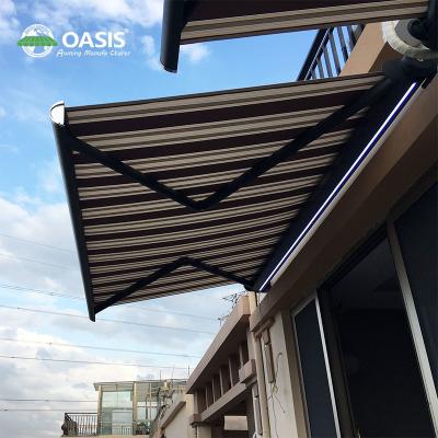 China Water Resistant Electric Retractable Awning Window Retractable Shade for houses for sale