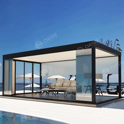 China Pergola de alumínio leve 3x3mx2.8m 4x4mx2.8m 100% impermeável à venda