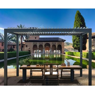 Chine Pergola automatique en aluminium 100% imperméable à l'eau à vendre