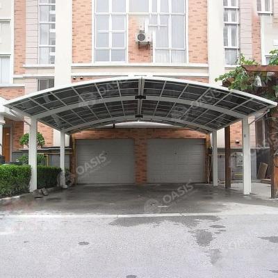 China Aluminium-Rahmen-Auto-Sonne-Schatten-Carport, frei stehendes Aluminium-Carport für das Haus zu verkaufen