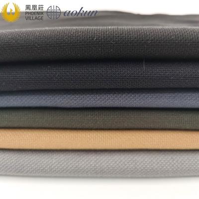 China Popular Good Quality Stretch Viscose Nylon Spandex Twill Fabric Knit Casual Outwear Fabric For Clothes“ for sale